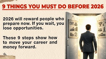 9 Things You Must Do Before 2026 to Grow Your Career and Money | Improve English | Graded Reader