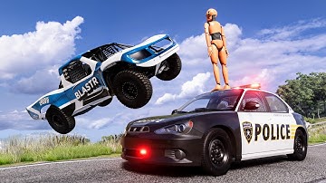 Epic High Speed Car Jumps #357 – BeamNG Drive | CrashBoomPunk