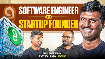 Engineer to Entrepreneur:  Reality of Building Startups No One Talks About  Ft. Arun Prakash