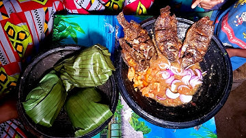 INI MASAKAN DESA YANG TERBAIK! BANKU DENGAN IKAN NILA & LADA