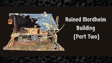 Scratch Built Mordheim Terrain - Modular Landscape Tile with LEDs (Part 2)