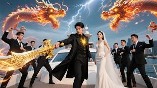 Materialistic woman cheats & humiliates poor guard. He is Dragon King, summons 100k army, s