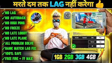 FREE FIRE LAG FIX 1GB 2GB RAM | LIVE PROOF 😱| FREE FIRE PERMANENT LAG FIX 2GB 3GB 4GB RAM DEVICE 🔥