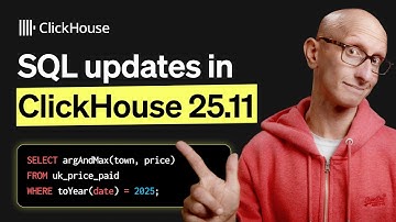 New SQL features in ClickHouse 25.11
