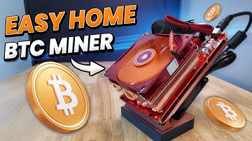 This Easy & Powerful Home Bitcoin Miner Could Earn YOU 3.125 BTC!