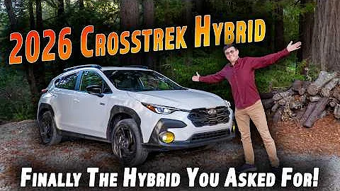 2026 Subaru Crosstrek Hybrid Review | Real AWD + Toyota Tech = The Ultimate Mini-Outback