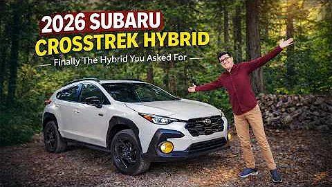 2026 Subaru Crosstrek Hybrid Review | Real AWD + Toyota Tech = The Ultimate Mini-Outback