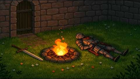 Stop here, traveler… Lay down your burden… Peace awaits you by the fire ✨