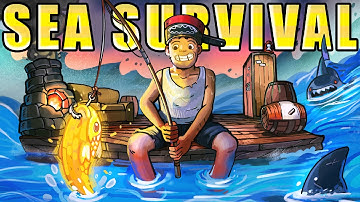 How I Survived on a Wooden Plank in the Ocean in Rust