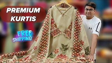 Premium Kurtis | Designer COTTON Suit | Cotton Women Kurta Set (PART 121)