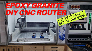 How I built my Epoxy Granite CNC Router