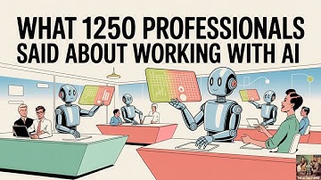 Wat 1250 professionals zeiden over werken met AI