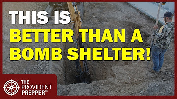 Onze buren denken dat we een schuilkelder bouwen... Het is beter dan dat