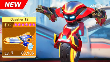 New Weapon QUASHER 12 - Killshot Surge Eclipse Nomad - Mech Arena