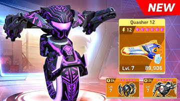 New Weapon QUASHER 12 - Killshot Surge Eclipse Nomad - Mech Arena