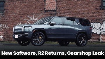 Huge Rivian Week: New Software Update, R2 Returns, and Gear Shop Leaks