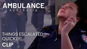 Paramedics respond to a mental health CRISIS 🫣 | Ambulance Australia | S01 EP04 Clip