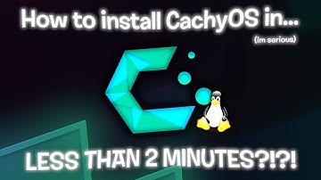 How To Install CachyOS in Under 2 Minutes