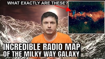 Amazing Radio Map of the Milky Way Shows Never Before Seen Objects