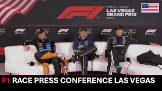 F1 Post Race Press Conference | Las Vegas GP 2025!