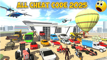 ALL NEW INDIAN BIKE DRIVING 3D CHEAT CODES 2025 | INDIAN BIKE DRIVING 3D CHEAT CODE NEW UPDATE