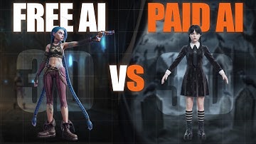 FREE vs PAID 3D AI Generators: Who Wins?