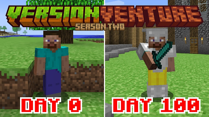 I Spent 100 Days in Minecraft Infdev | Version Venture S2