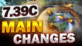 Dota 2 NEW 7.39c Patch - Main Changes!