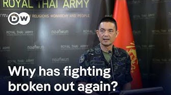 Thumbnail for Thai-Cambodian border clashes: Why has fighting broken out again and what is it all about? | DW News
