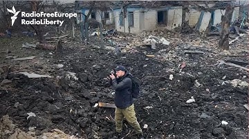 Once A Safe Haven, This Ukrainian Town Is Reduced To Rubble