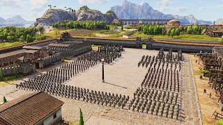 BIGGEST LAND BATTLE in Anno 117  | Full-Scale Invasion of Massive Stronghold!