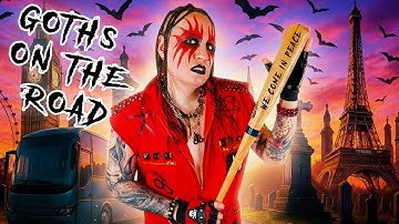 GOTHS ON THE ROAD - Backstage Secrets: 1 Month on Europe Tour with EXTIZE & COMBICHRIST