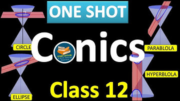 Conics One Shot Video | Class 12 Maths Chapter 8 and 9 Circle Ellipse Parabola and Hyperbola