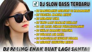 DJ SLOW BASS TERBARU 2024 🎵 DJ HARUSKAHKU MENJERIT DI HADAPANMU 🎵 FYP VIRAL TIKTOK FULL ALBUM