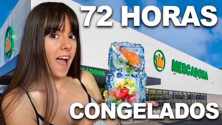 72 HOURS EATING ALL THE FROZEN FOOD FROM MERCADONA!!