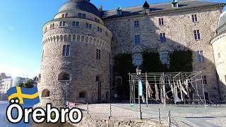 Sweden, Örebro, walking tour of the central parts of the city