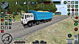 Tata dumpar truck driving - Hino 500 Dump Truck Driving in bussid - Off-road 500 Dump truck Driving