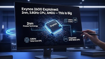 Exynos 2600 Explained: 2nm, 3.8GHz CPU, AMD GPU – This Is Big
