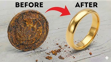 From This Rusty Coin… to This Wedding Ring | Before & After