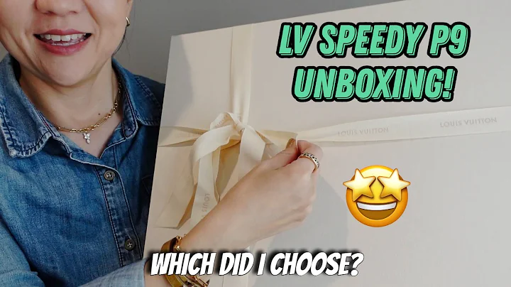 Louis Vuitton Speedy P9 Unboxing! First Impressions, Mod Shots | Which did I choose?
