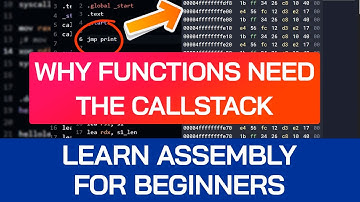 Why is the CALLSTACK so Important? Assembly Tutorial for Beginners | x86-64 Architecture Programming