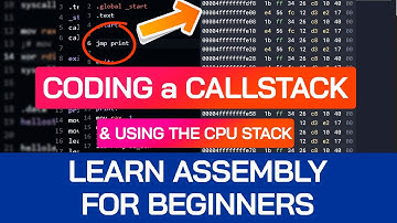 Why is the CALLSTACK so Important? Assembly Tutorial for Beginners | x86-64 Architecture Programming