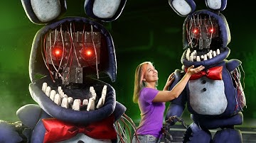 We made a real WITHERED BONNIE Animatronic from FNAF!