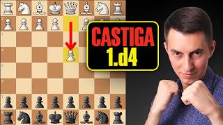 Agresivo SISTEMA contra 1.d4 | Fácil de aprender y sin Teoría