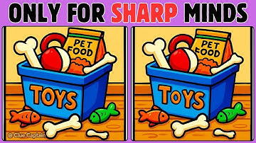 🧠 Only for Sharp Mind! Hard Level Spot the Difference Challenge