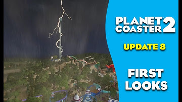 Update 8 Changes Everything: Weather, Concrete, Boomerangs - Planet Coaster 2 - December 2025