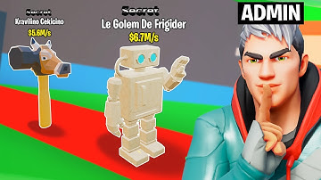 I Stole The 4 NEWEST BRAINROTS + 2 NEW SECRET CODES! (ADMIN ABUSE EVENT)