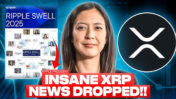 JAW DROPPING MONSTER XRP ANNOUNCEMENT!!! - RIPPLE PRESIDENT AT SWELL!
