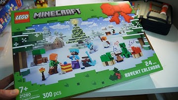 LEGO MINECRAFT ADVENT CALENDAR