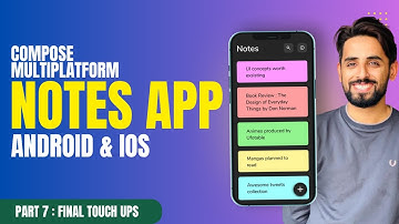 Part 7: Build a Notes App with Compose Multiplatform (Android + iOS) | Full Tutorial